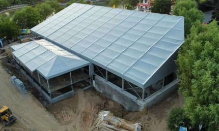 考古現(xiàn)場(chǎng)為什么要搭建臨時(shí)篷房?